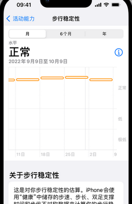 幸福路街道iPhone手机维修如何在iPhone开启'步行稳定性通知'