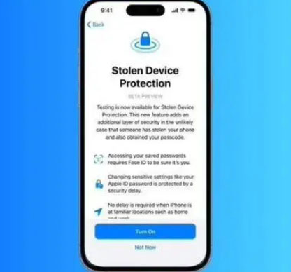 幸福路街道苹果授权维修店分享被盗设备保护功能开启方法 
