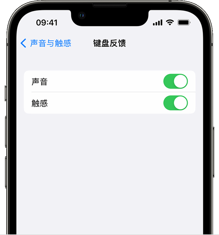 幸福路街道苹果14维修店分享如何在 iPhone 14 机型中使用触感键盘 